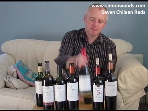Simon Woods Wine Videos: Seven reds from Chile