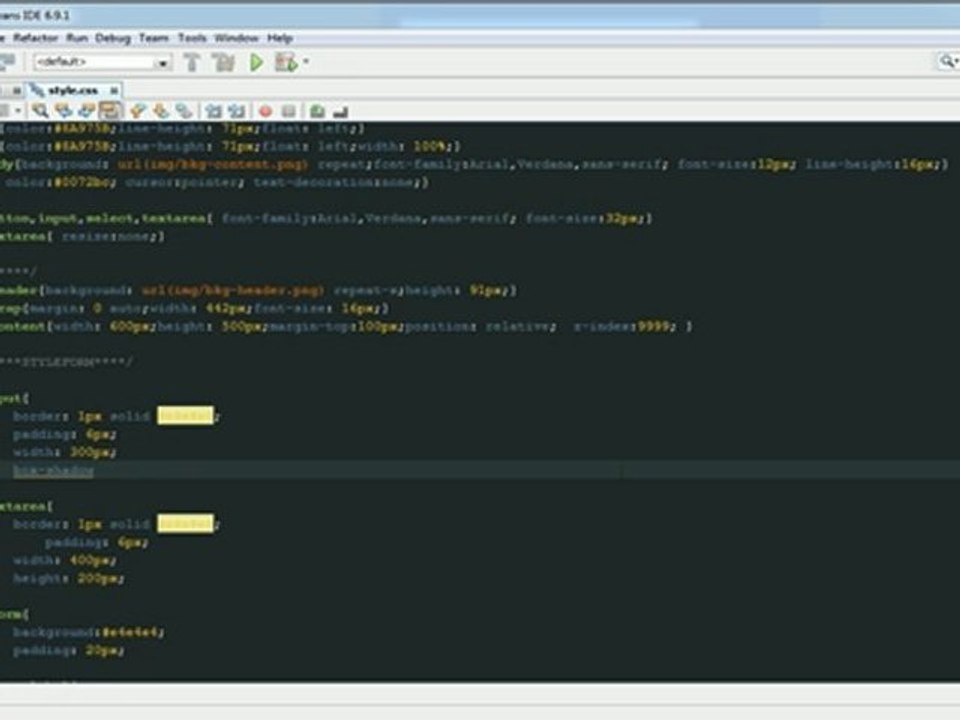 Tutoriel : Créer un formulaire de contact en CSS3