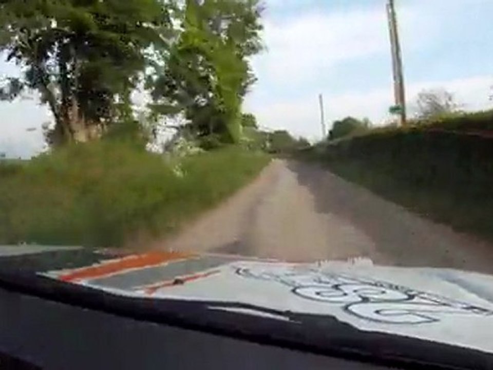 rallye du muguet 2011 ES1 alemany/robe