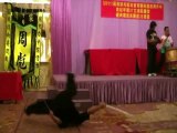 Human Mobile Stage 58L. 2011 50th Celebration Death of Master Chau Biu Banquet, Lion Dance Kung Fu
