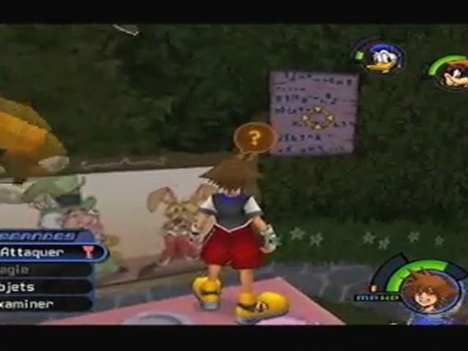 Kingdom Hearts Walkthrough 07/A la recherche d'Alice