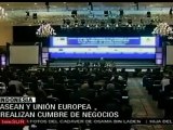 Asean y Unión Europea realizan cumbre de negocios