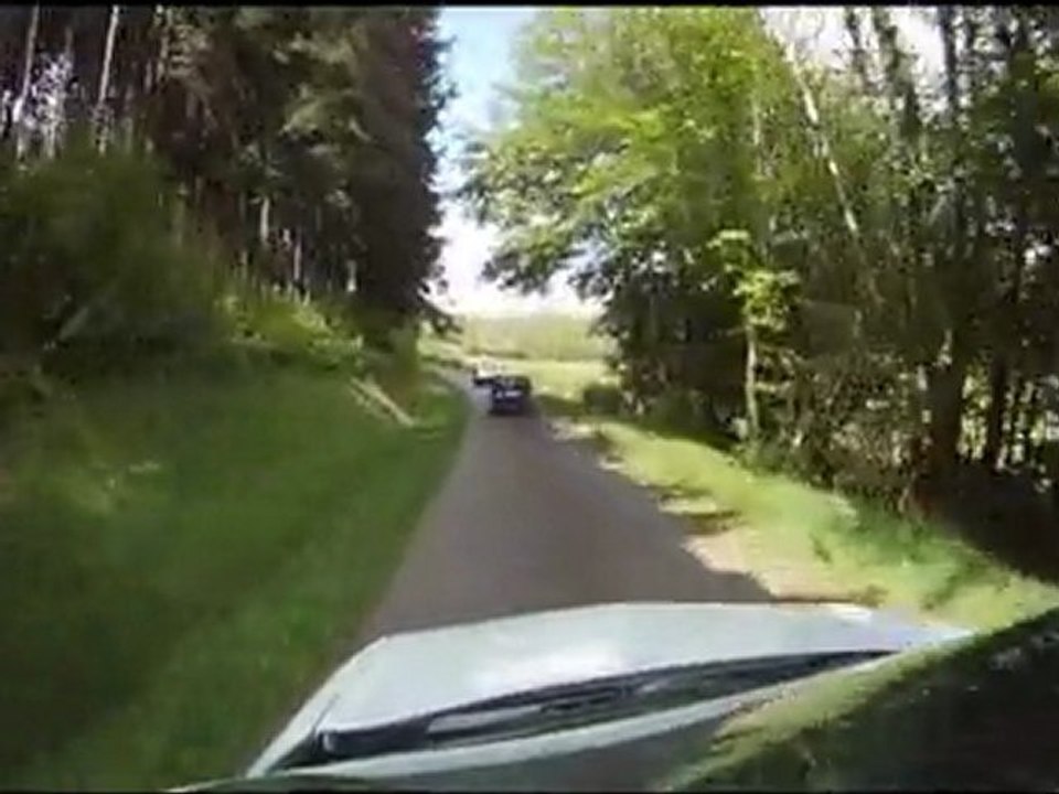 Rallye touristique Super 5 GT Turbo à Avallon 2011 (partie 1)