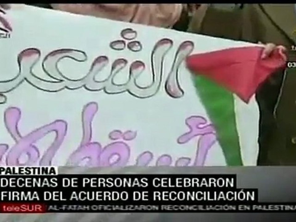 Reconciliación histórica entre Fatah y Hamas en Palestina