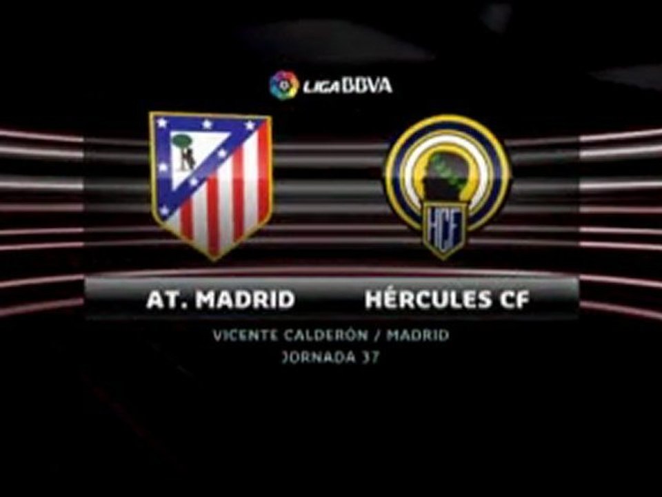 Atlético Madrid 2 Hércules 1