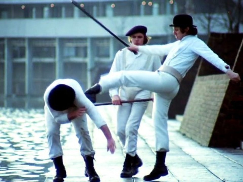 A Clockwork Orange 1971 ( FILMING LOCATION ) Stanley Kubrick