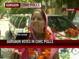 Gurgaon votes in civic polls