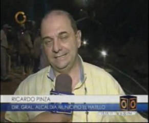 Habilitarán vías alternas tras avería de tubo matriz en El Hatillo