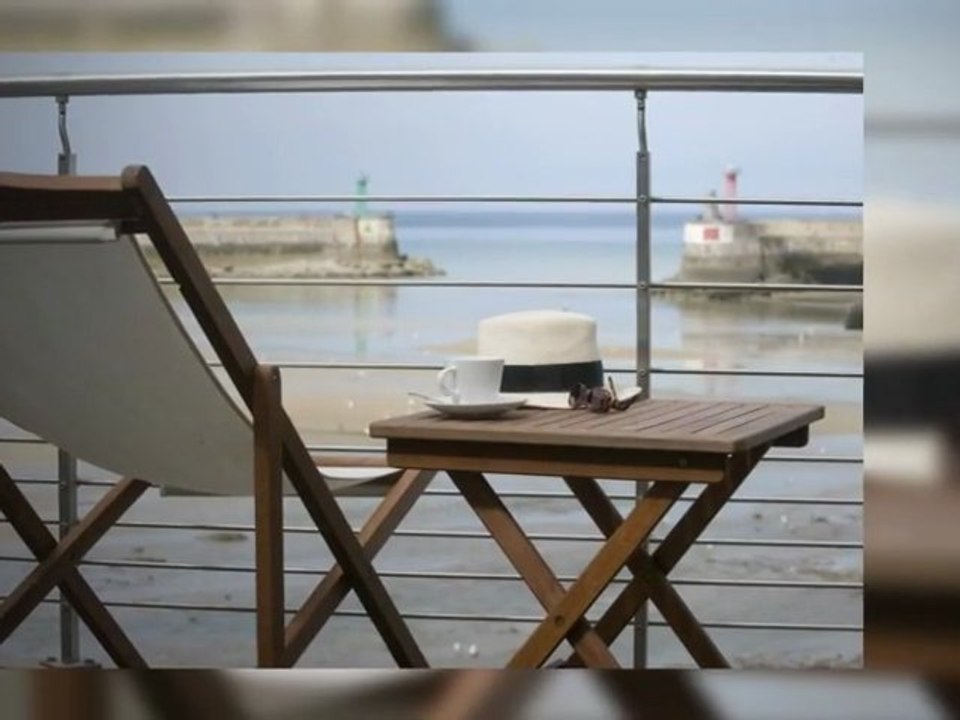 La Maison sur le Quai, location de vacances vue mer pour 4 pers., à Port-en-Bessin, Normandie