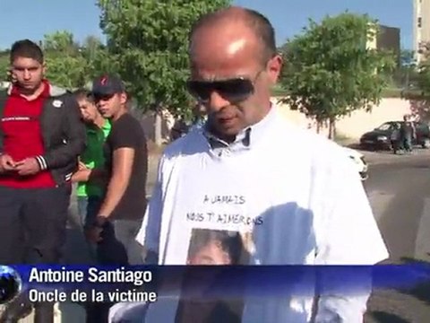 Marche silencieuse à Marseille en hommage à Antoine