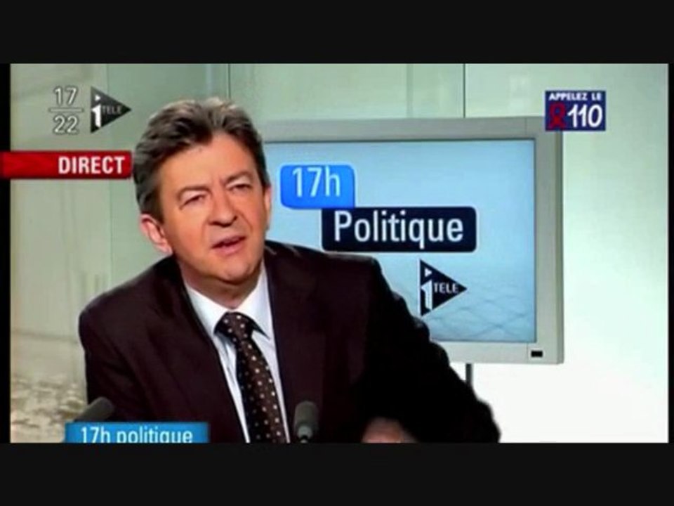 Zapping Mélenchon - partage des richesses