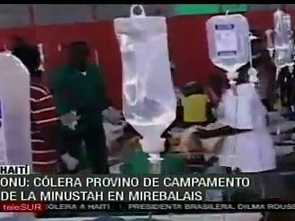 Cólera en Haití provino del campamento de la Minustah