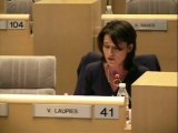 PACA 29/04/2011 : Valérie LAUPIES (FN) sur le projet CEDRE
