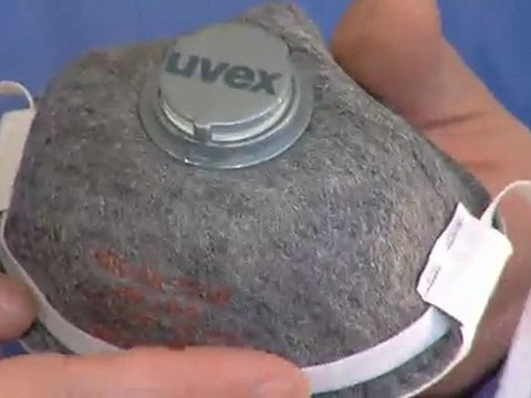 Atemschutz Maske FPP2 Uvex Silv-Air Pro 7210