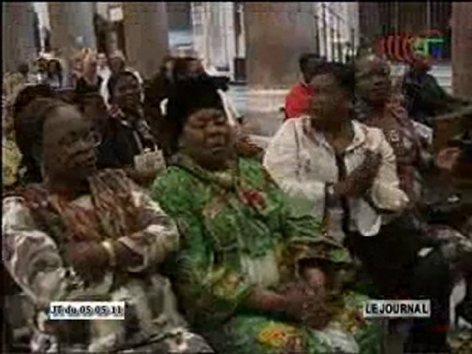 Messe d'action de grâce célébrée en la Basilique Sainte Marie à Rome