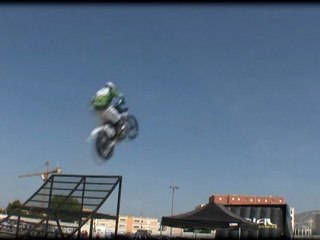 Démo Aerial au salon de la moto de Marseille