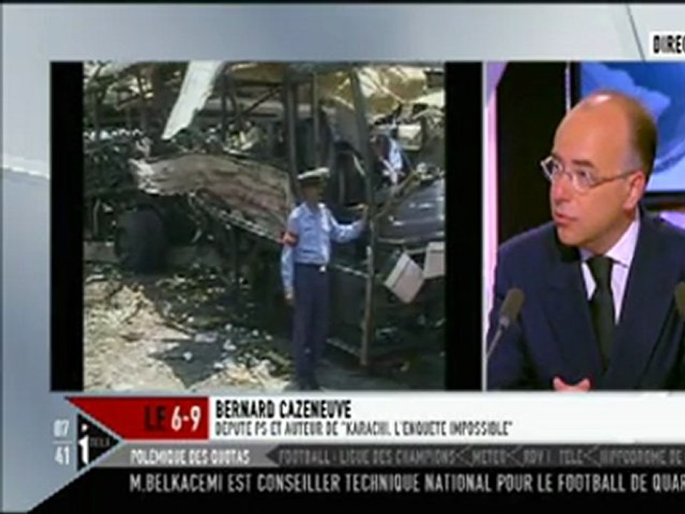 Itele Le 6-9 du 04.05 avec Bernard Cazeneuve