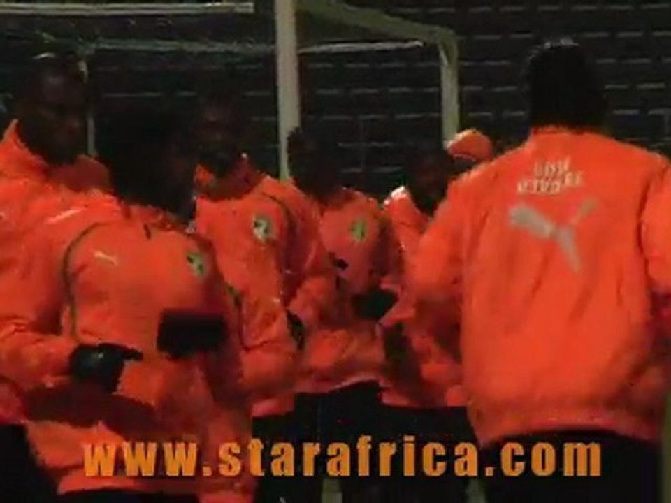 Match Côte d'Ivoire-Mali_l'arrivée de Gervinho