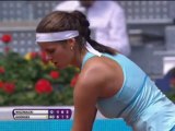 Goerges stuns top seed Wozniacki in Madrid