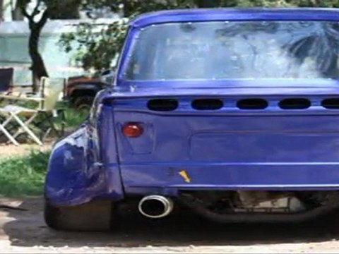 Invité par Olivier Marongiu au circuit du Luc pour essayer sa Simca Rallye groupe F 1er Mai 2011