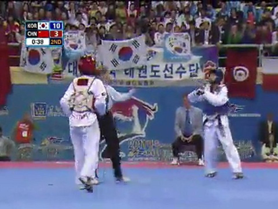 So Hui Kim - Li Zhaoyi (46kg Final WTF World Taekwondo Championships 2011)