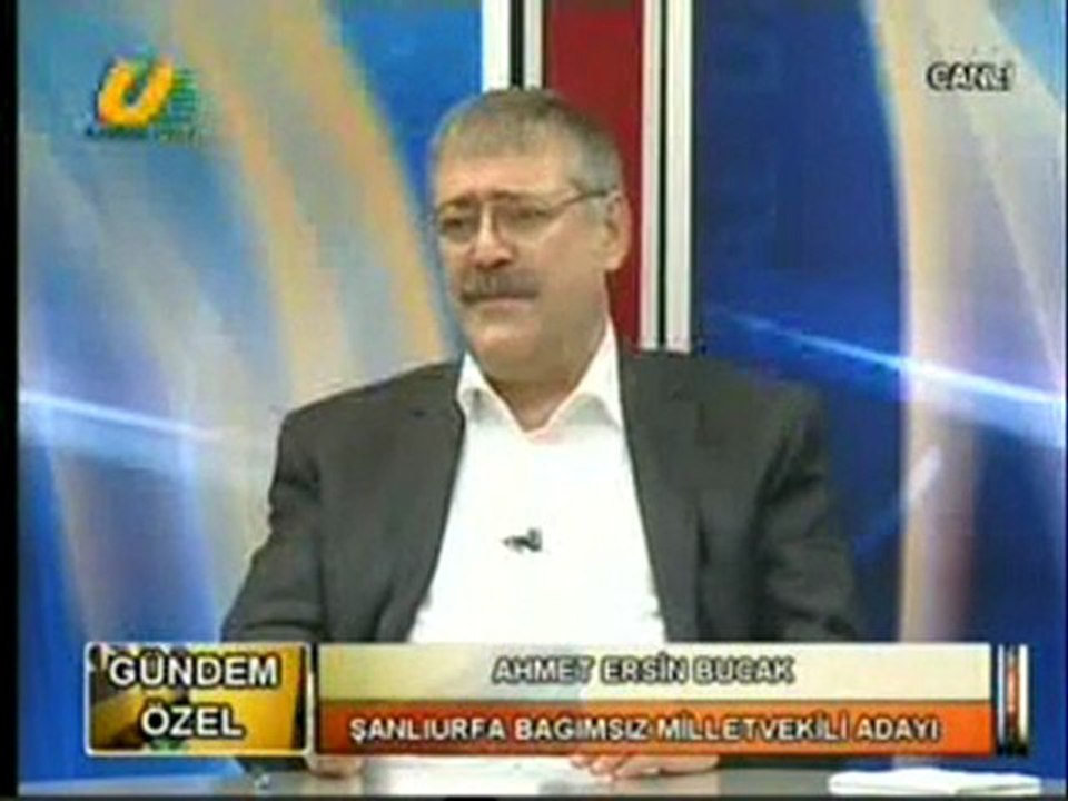 Ahmet Bucak Kanalurfa TV de Siverek'in il konusundaki açıklamaları