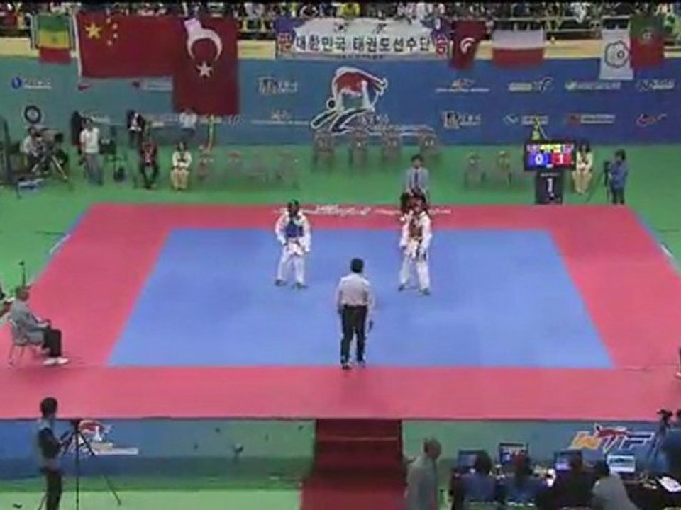 Braganca Rui - Mercedes R. Y. Gabriel (58kg Semifinal world taekwondo championships 2011)