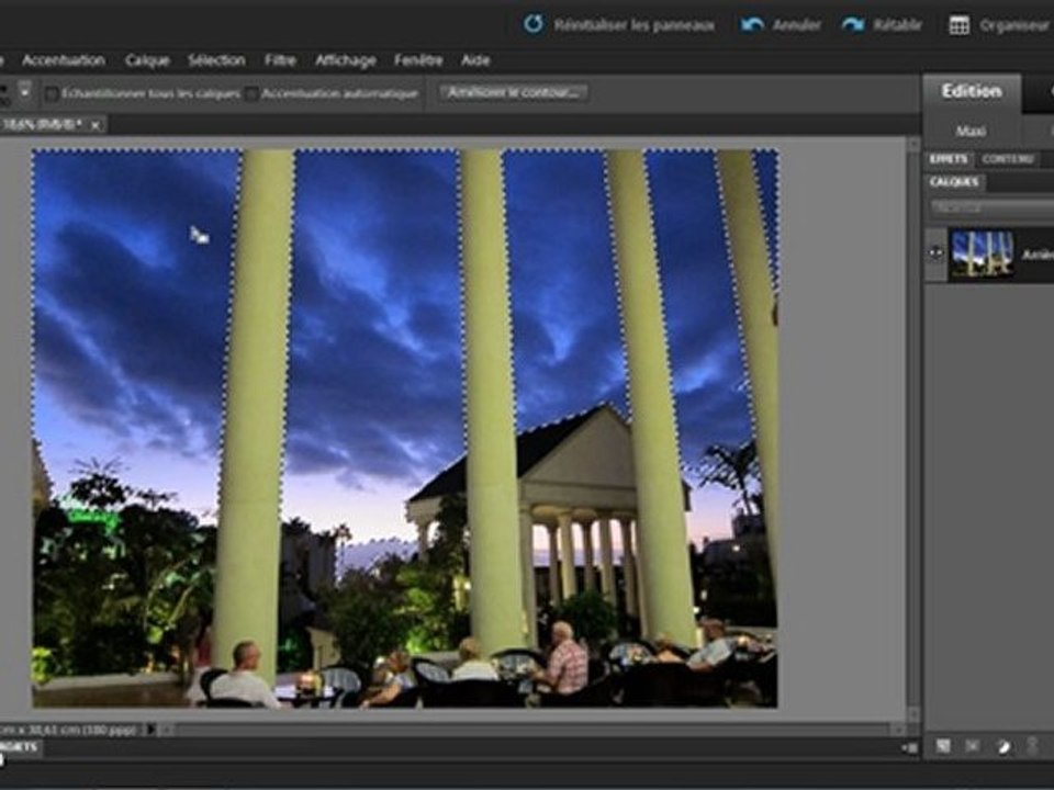 Adobe Photoshop Elements 9 : Baguette magique et Sélection rapide