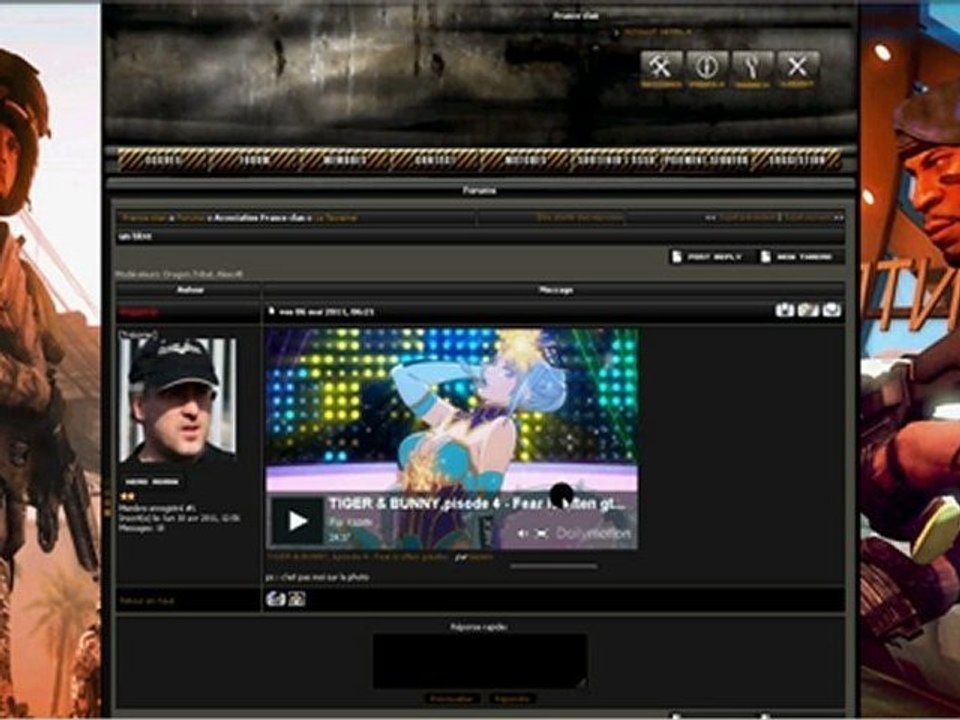 Des Vidéos sur le Forum