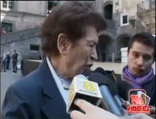 Napoli - L'ultimo saluto di Napolitano a Geremicca