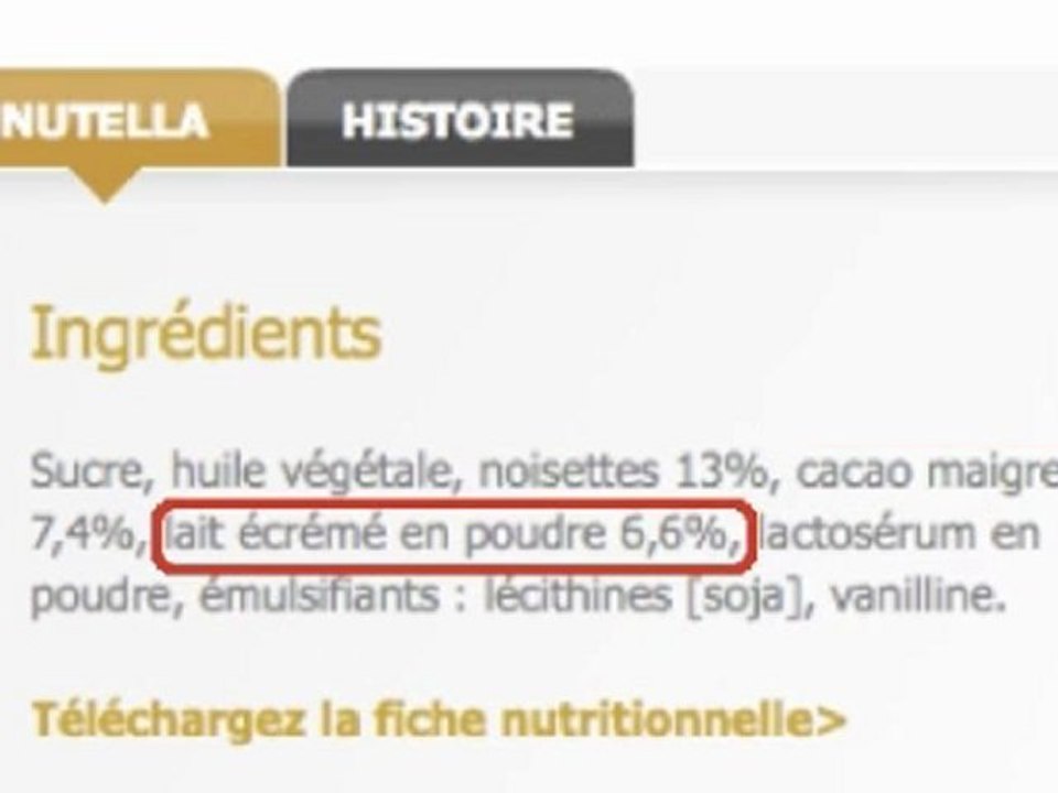 Nutella mon amour