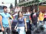 Verano. Studenti e precari bloccano il traffico