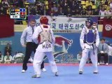 Simon Rosana - An Sae Bom ( 73kg semifinal world taekwondo championships 2011)