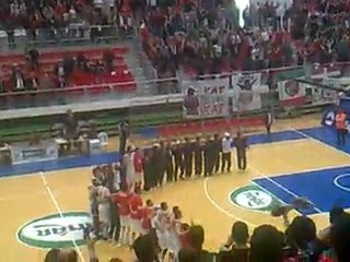 Pınar Karşıyaka - Bjk Cola Turka  maç sonrası  (16 nisan 2011)