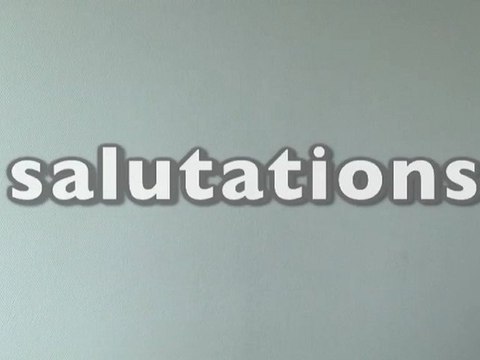 Apprendre la langue des signes LSF : salutations bonjour bonsoir ça va bonne journée