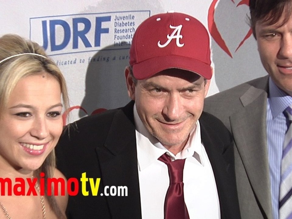 JDRF's 8th Annual Gala "Finding a Cure: A Love Story" with Charlie Sheen