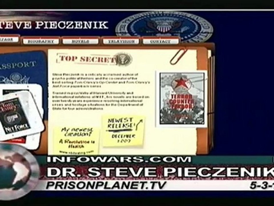 part 1  Dr Steve Pieczenik témoigne sur  Ben Laden  S/T