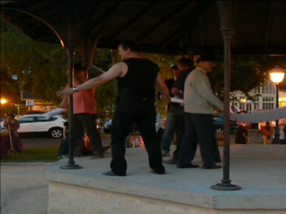 Centenaire de la gare  de Villennes : l'avant-dernière répétition du spectacle "son & lumières"