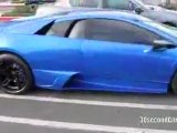 Blue Lamborghini Murcielago LP640 [www.keepvid.com]