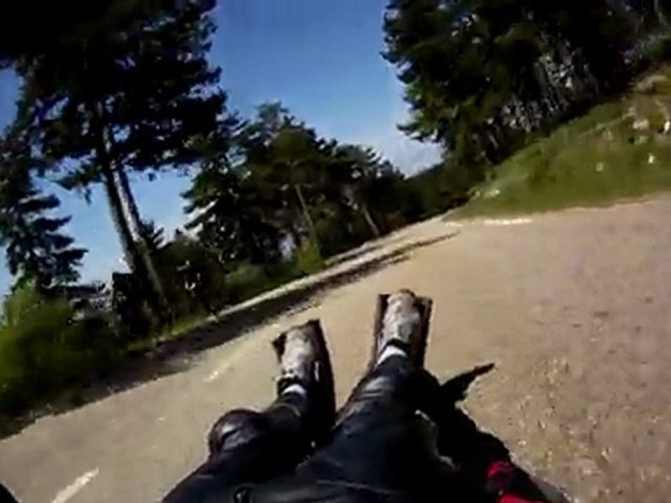street luge mont ventoux descente malaucene