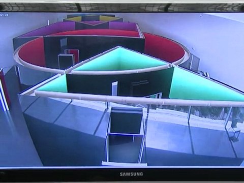 Daniel Buren fête le 1er anniversaire du Centre Pompidou-Metz