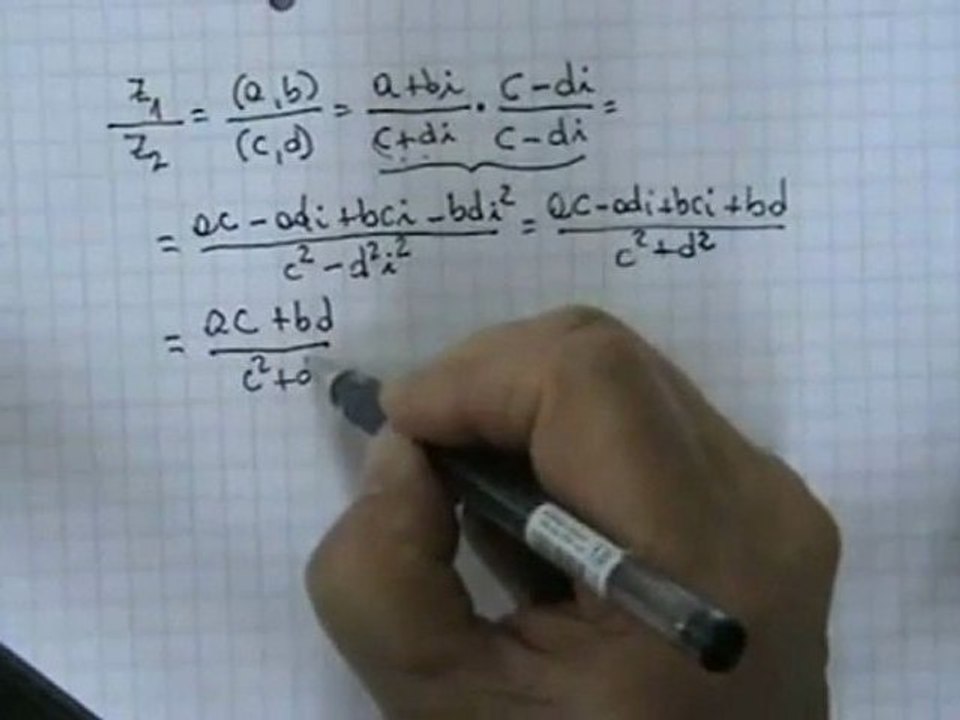 21 Demostración división de números complejos