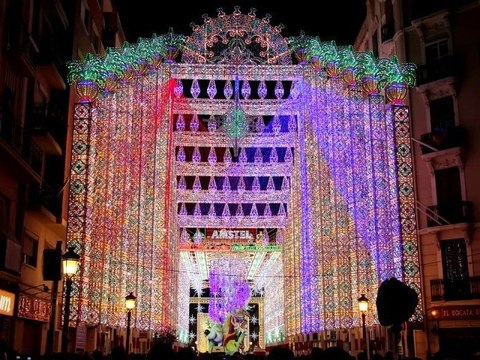 Fallas 2011 Illumination Cuba-Literato Azorín