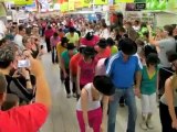 Flash mob à Auchan Hirson (Aisne)