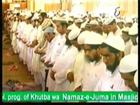 SHAYKH ABDUR-RAHMAN-SUDAISE VISITS DARUL-ULOOM DEOBAND (INDIA ) AND LEAD THE JUMAH PRAYER 2011