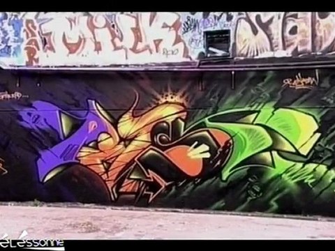 Graffiti: Le Collectif P19 (Essonne)