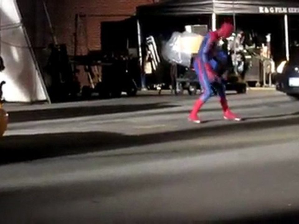 Video6 from the set of The Amazing Spider-Man