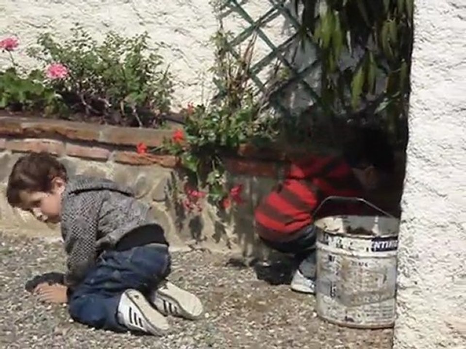 Le 25 avril 2011, vacances chez mamy Monique