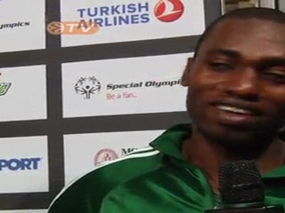 Romain Sato's Post-Game Interview After Semifinal Victory 🏀