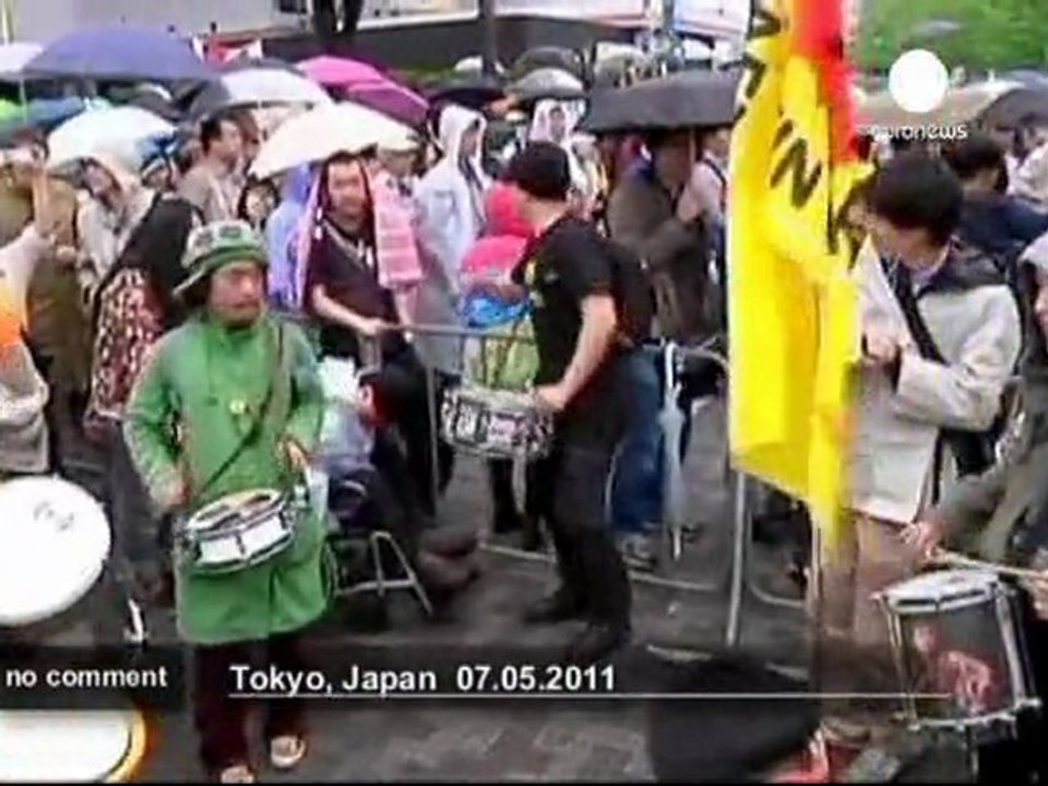 anti-nuclear rally in Tokyo - no comment